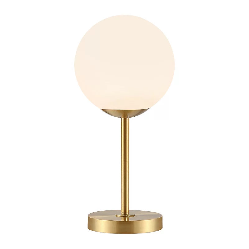Mid Century Globe Table Lamp Modern Brass Gold Night Lamp
