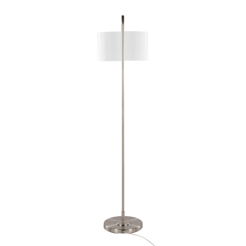 Batesville Nickle Finished Arched Floor Lamp