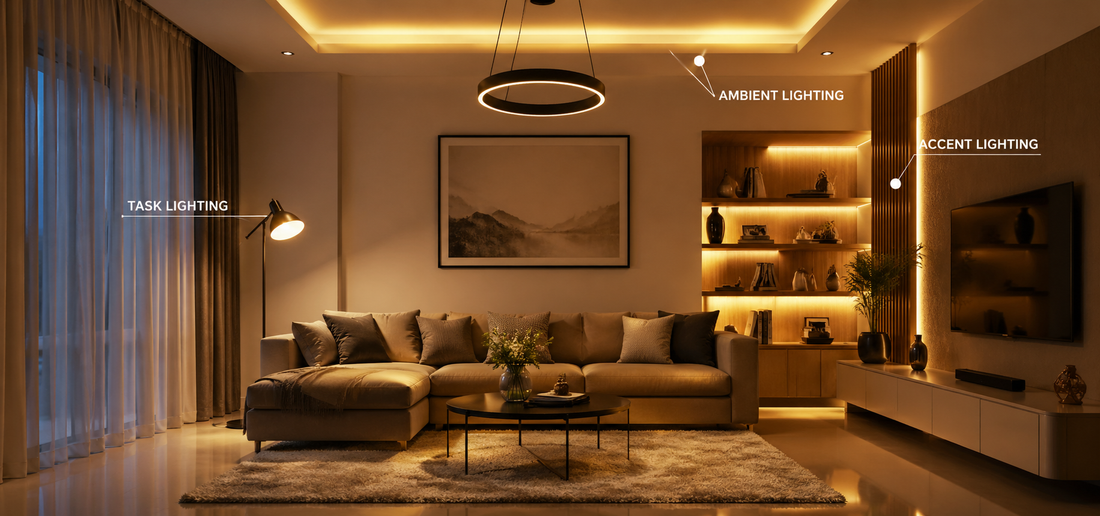 How to Layer Lighting in Your Home Like an Interior Designer