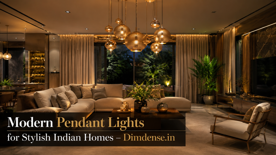 Pendant Lights and Lamps Online India – Modern Lighting Ideas for Stylish Homes